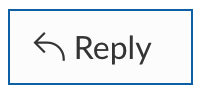 Canvas Discussion Reply button
